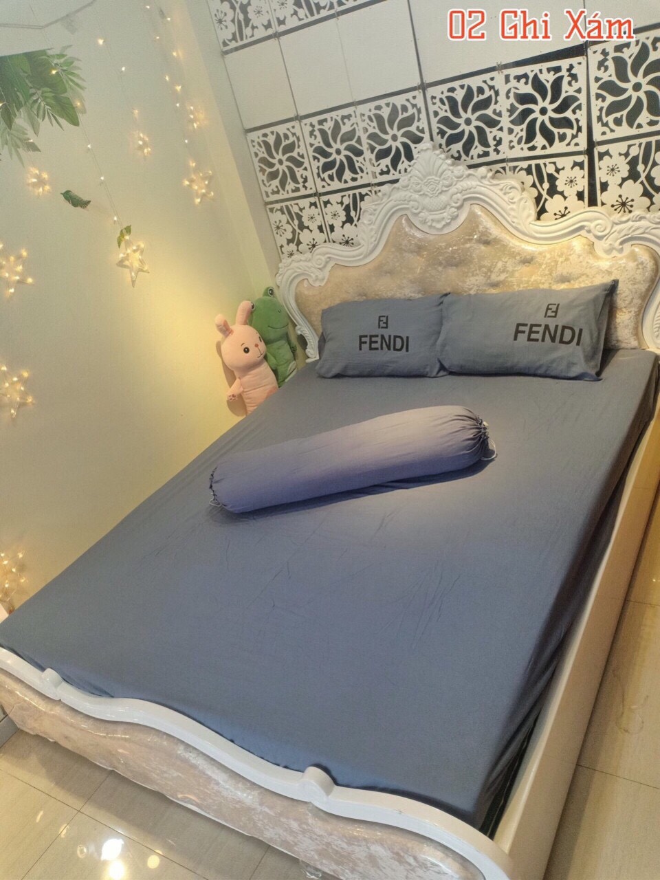 Set 4 Ga Gối Vỏ Gối Ôm Hàng Đũi Trơn Việt Nam