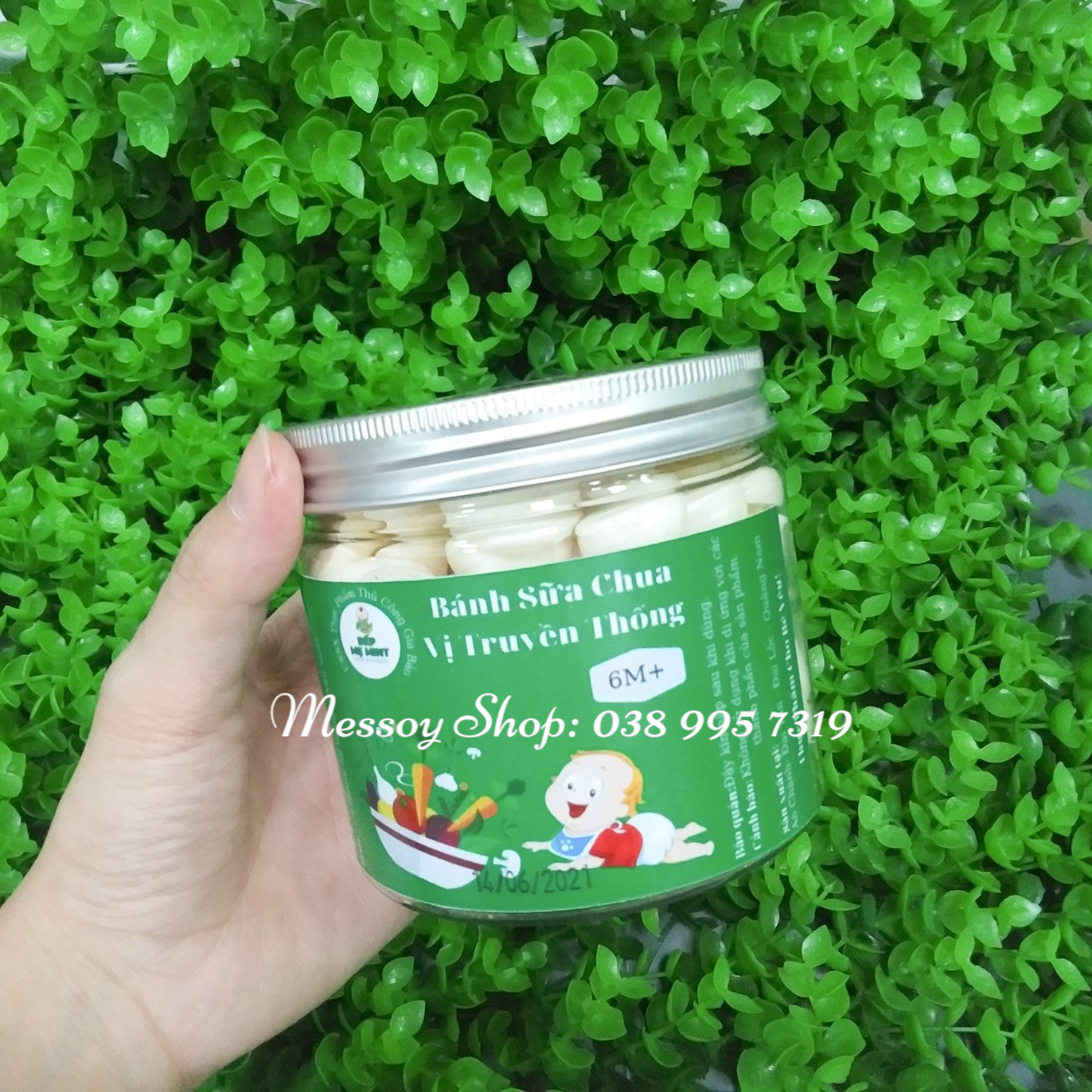 Bánh sữa chua homemade cho bé
