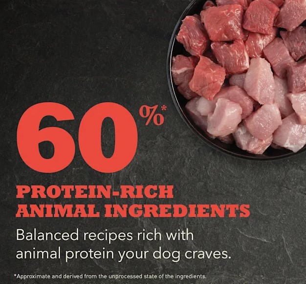 (Nguyên Seal) ACANA RED MEAT - Thức Ăn Hạt Cho Chó (2kg/4.5lbs)