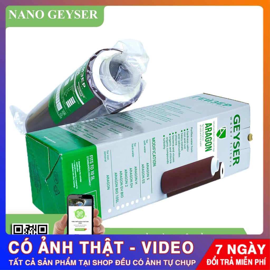 Lõi lọc nước số 3 máy nano, lõi aragon nano geyser