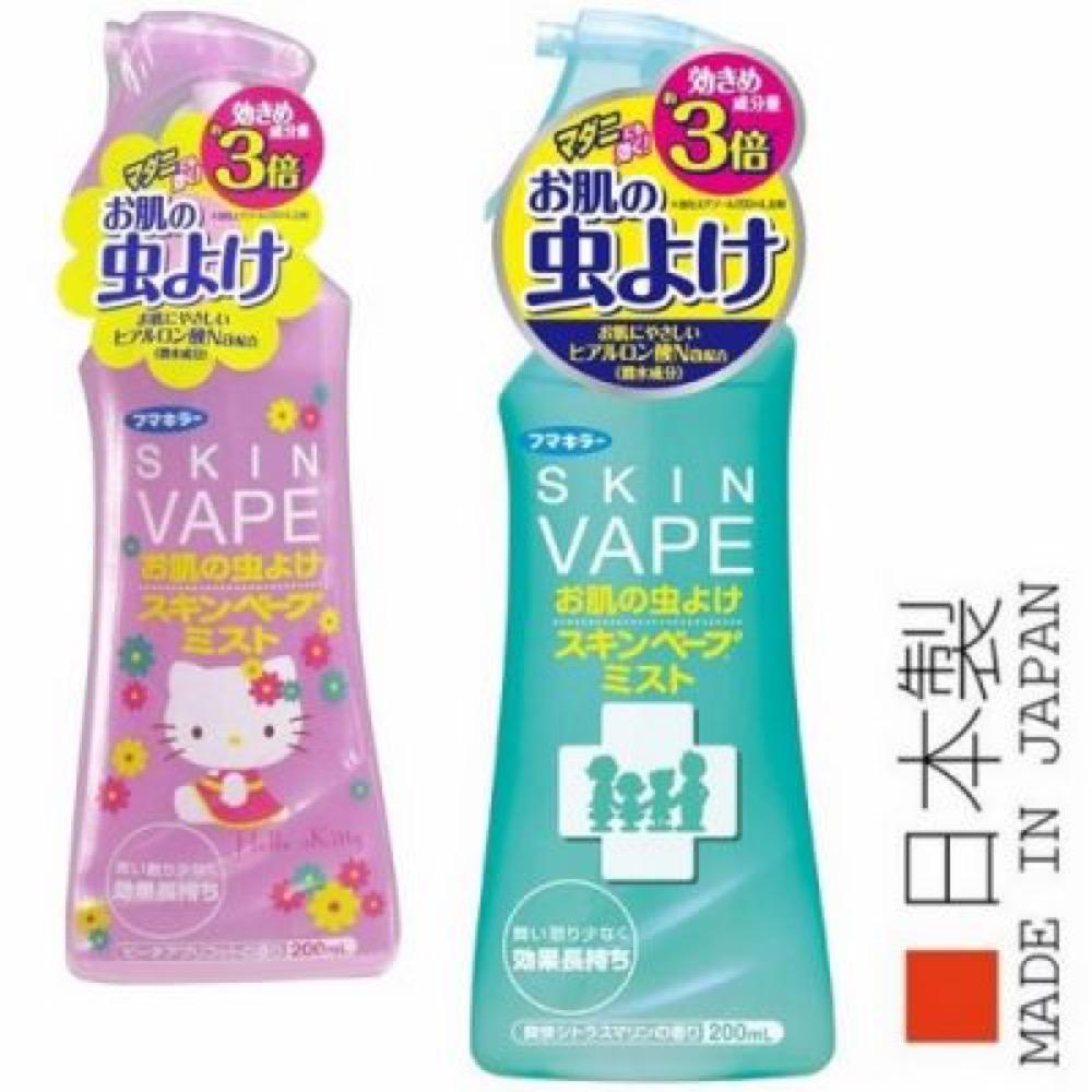 Xịt chống muỗi cho bé Skin Vape Hello Kitty 200ml - [Nhật Bản]