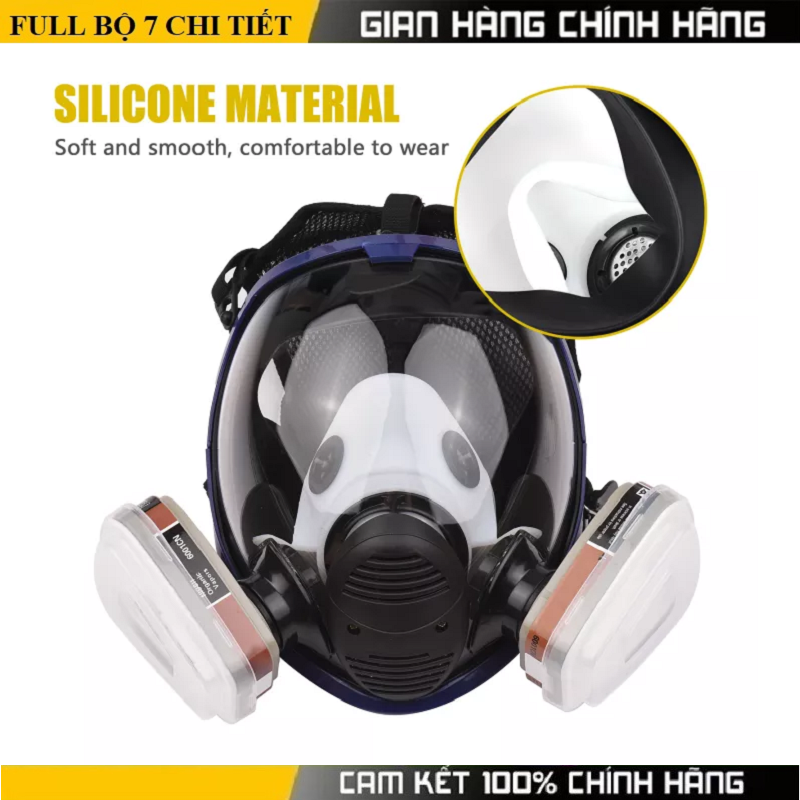 Mặt nạ phòng độc 3M 6800