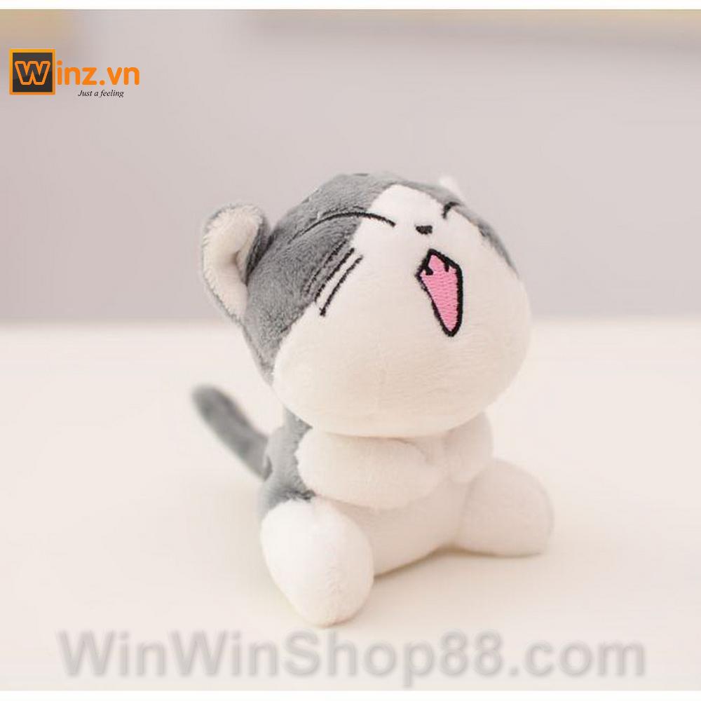 Móc khóa gấu bông mèo Chii (11 cm)