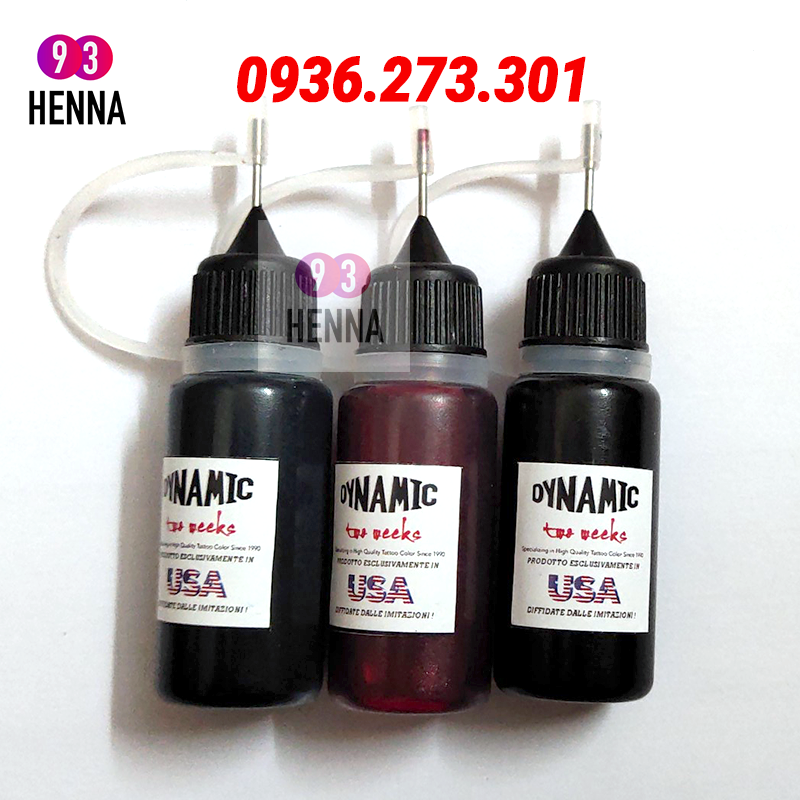 Mực Xăm Tạm Thời 15 ngày lọ 10ml