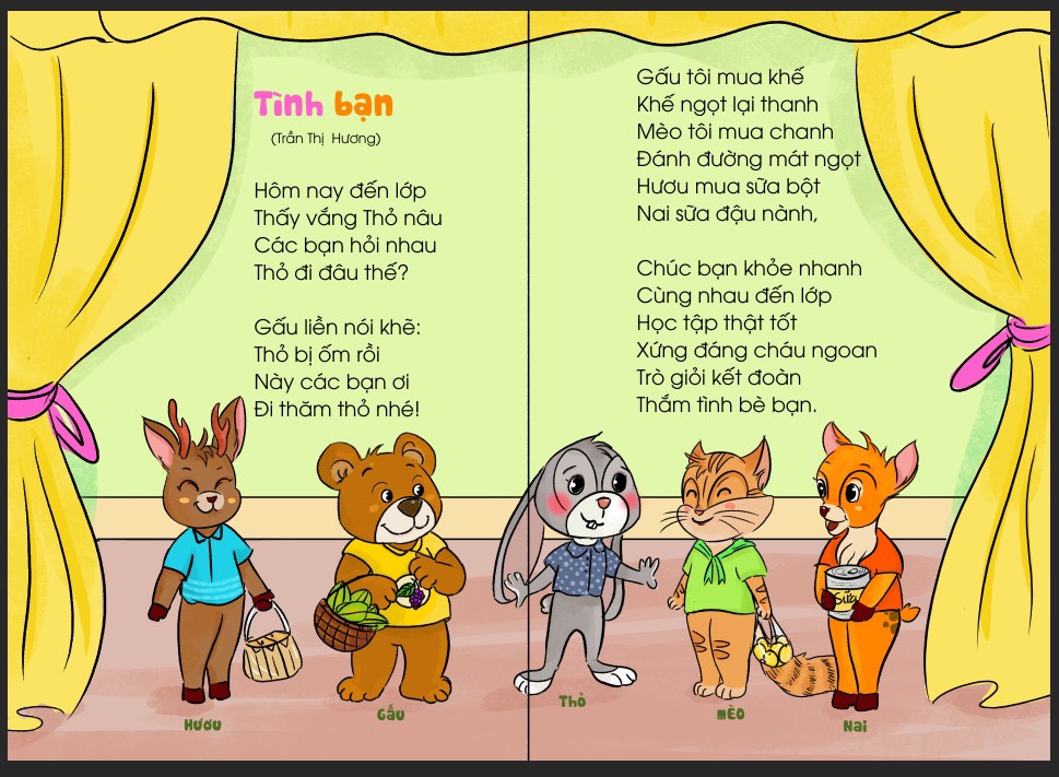 Thơ Cho Bé Học Nói - Bìa Cứng