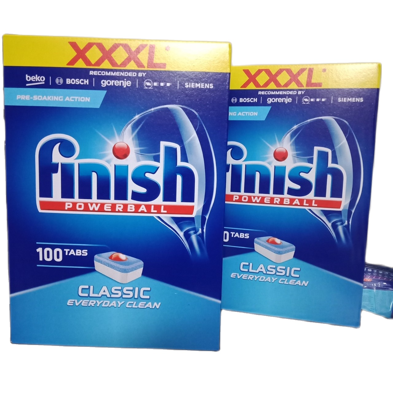 200 VIÊN RỬA BÁT FINISH ( Combo 2 hộp 100 viên ) chuyên dùng cho máy