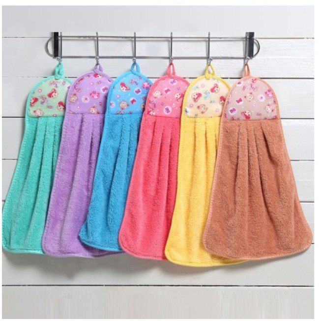 Combo 2 khăn lau tay cotton siêu thấm