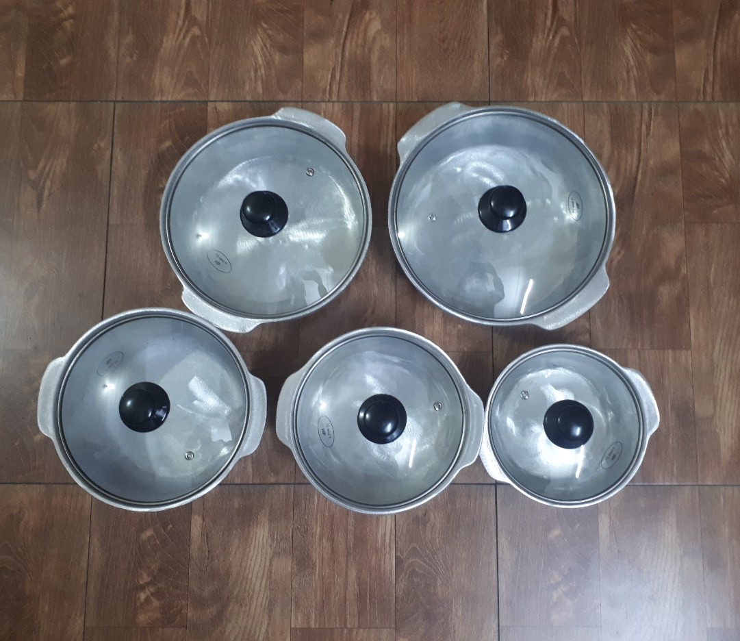 Thố gang kho thịt cá, nấu lẩu size 19-27cm ( loại thô )