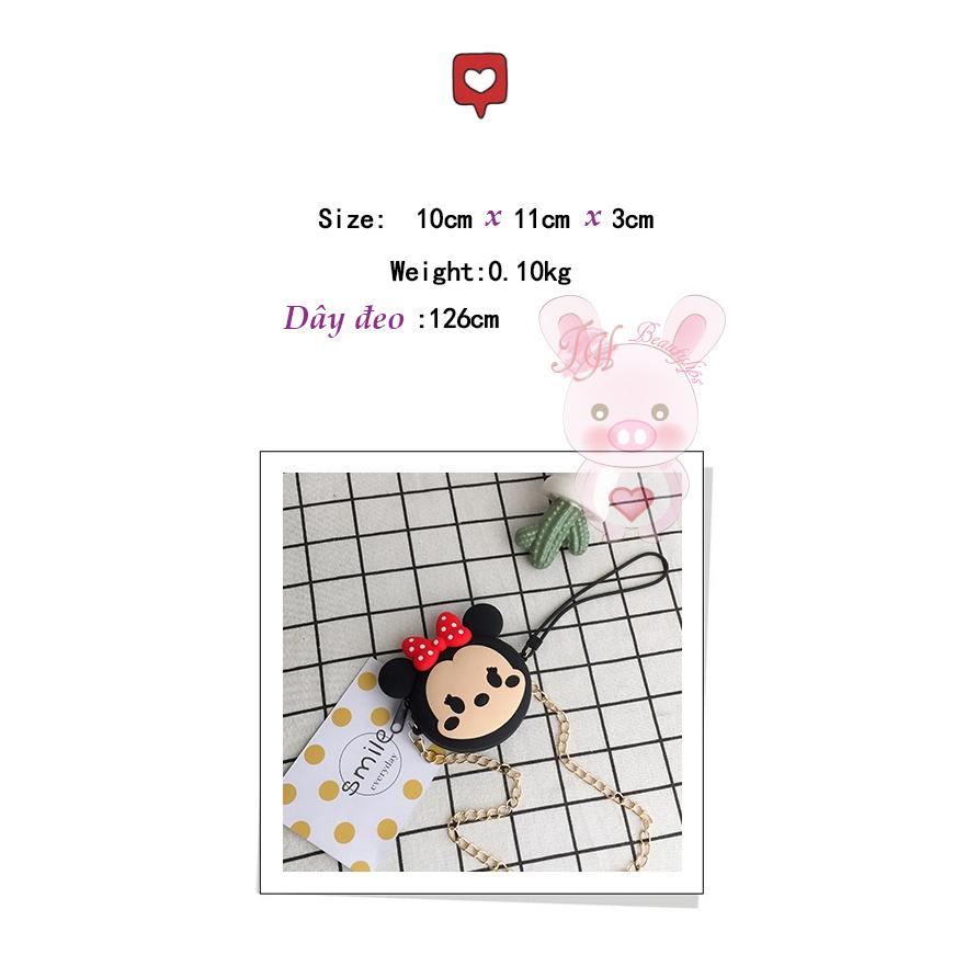 [HCM]TÚI ĐEO CHÉO SILICON ICON LINE - MINI SIZE