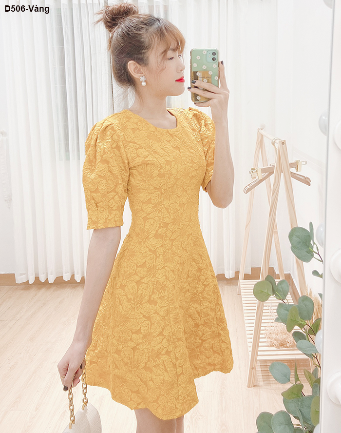 [HCM]D506- ĐẦM GẤM CAO CẤP