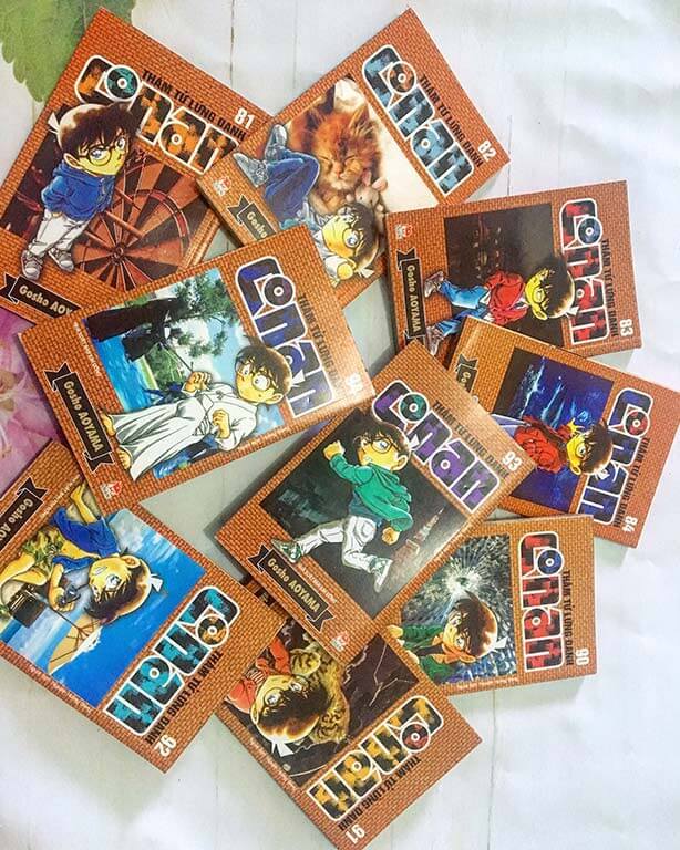 Sách - Combo Thám tử lừng danh Conan - 10 quyển (từ tập 61 đến tập 70) + bán kèm 1 bút viết