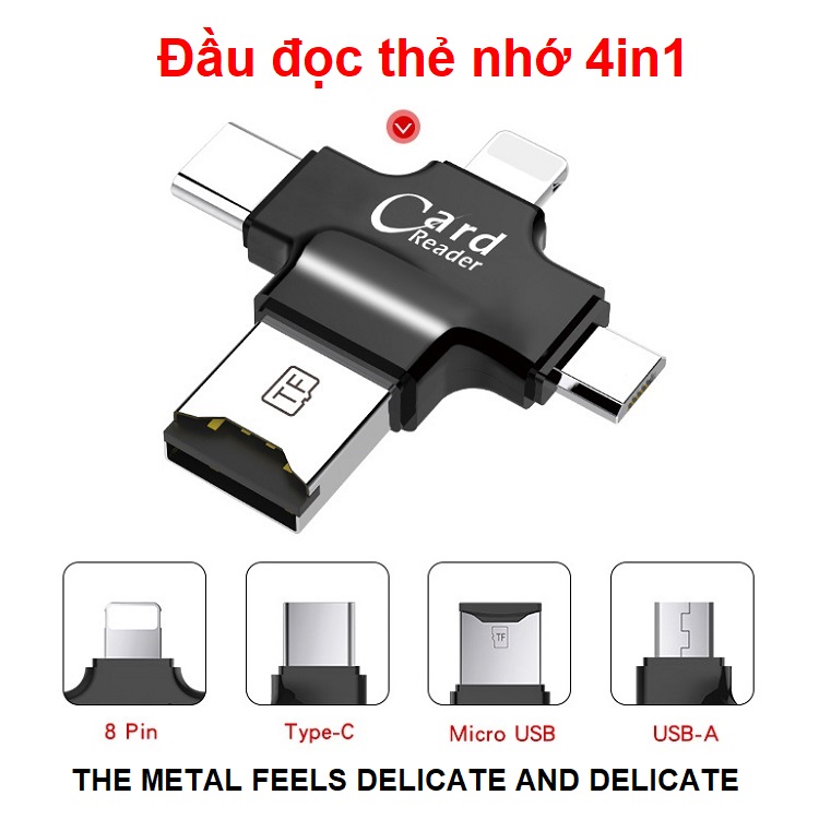 Đầu đọc thẻ nhớ cho iPhone iPad - i-FlashDevice HD Card Reader chất lượng cao