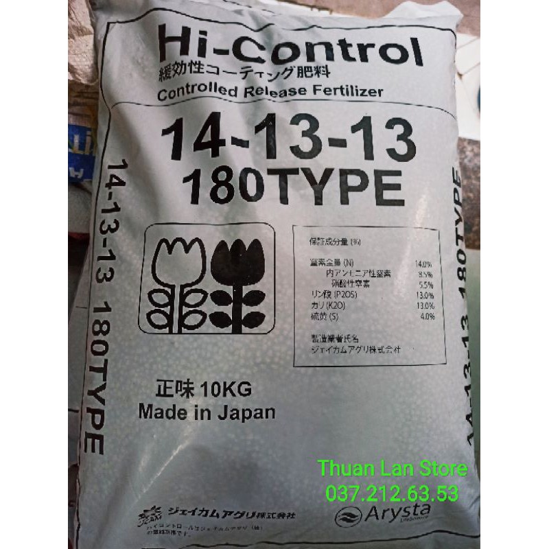 Gói 500gr Phân Tan Chậm Chì Nhật 14-13-13