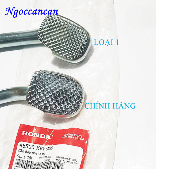 Cần phanh, thắng sau xe máy dream, wave chính hãng