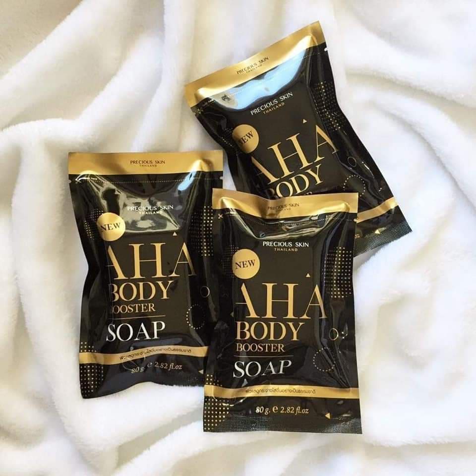 Xà Phòng Trắng Da AHA BODY BOOSTER Thái Lan