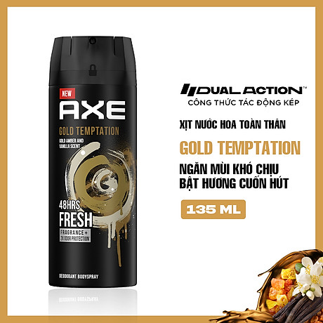 Xịt khử mùi toàn thân dành cho nam Axe - Đủ mùi