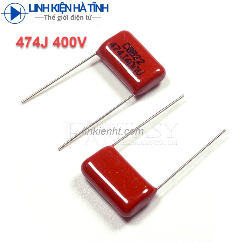 10 con tụ đỏ cbb22 cbb 474j 400v 0.47uf 400v 474