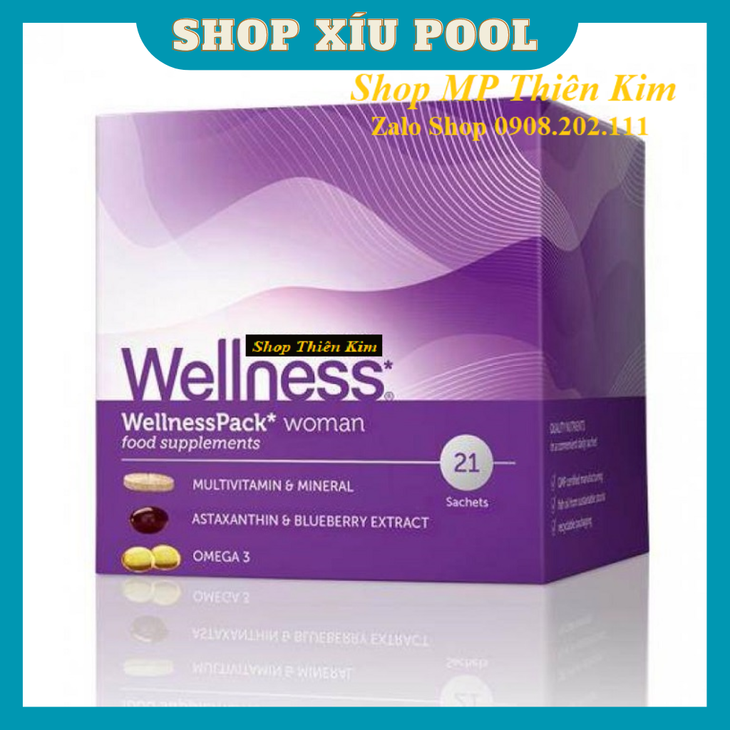 29696, 29697 Wellnesss Pack Dành Cho Nữ Và Nam