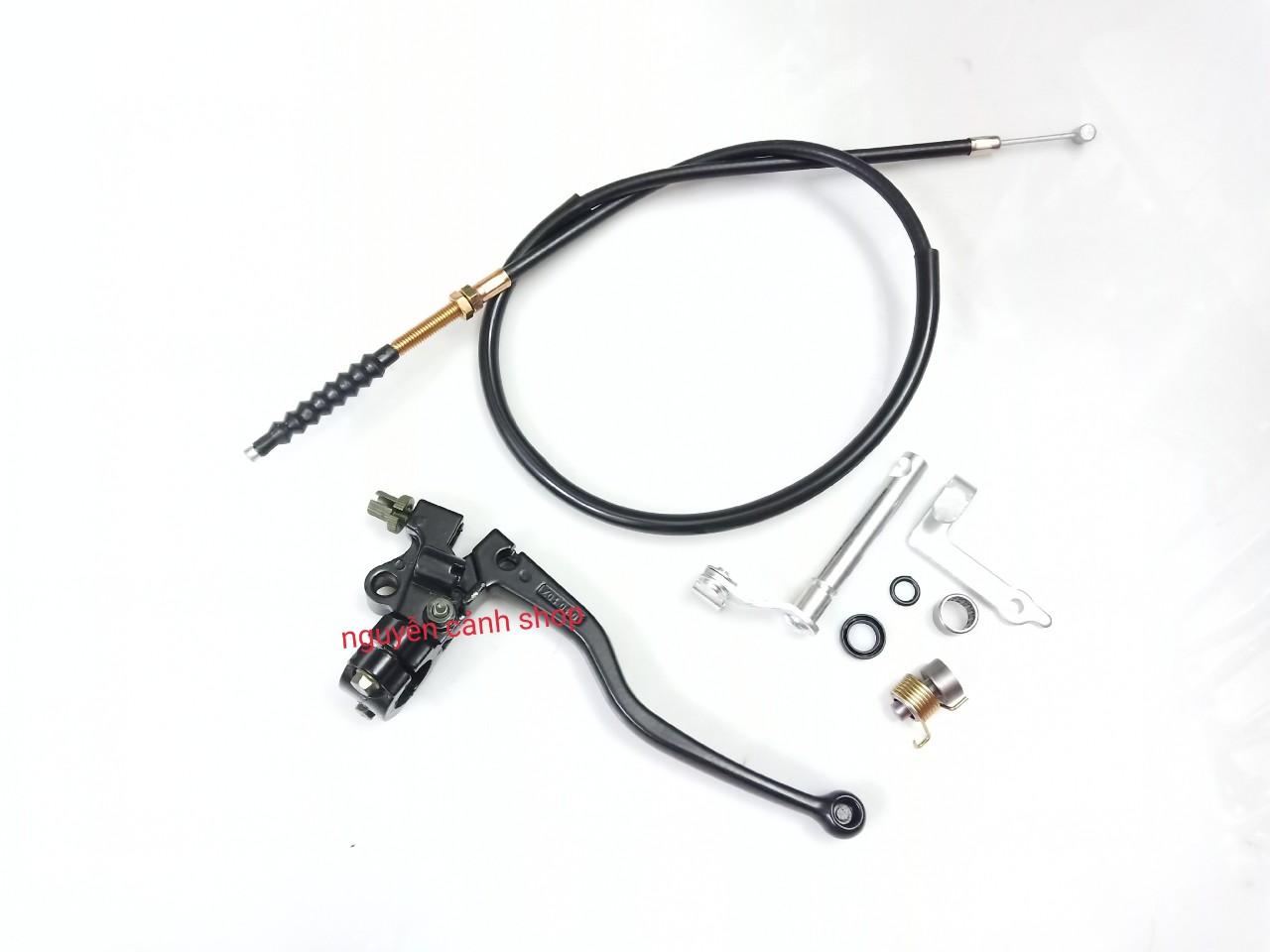 Bộ đồ lẻ lốc nồi côn xe Wave Sirius có tay dây côn