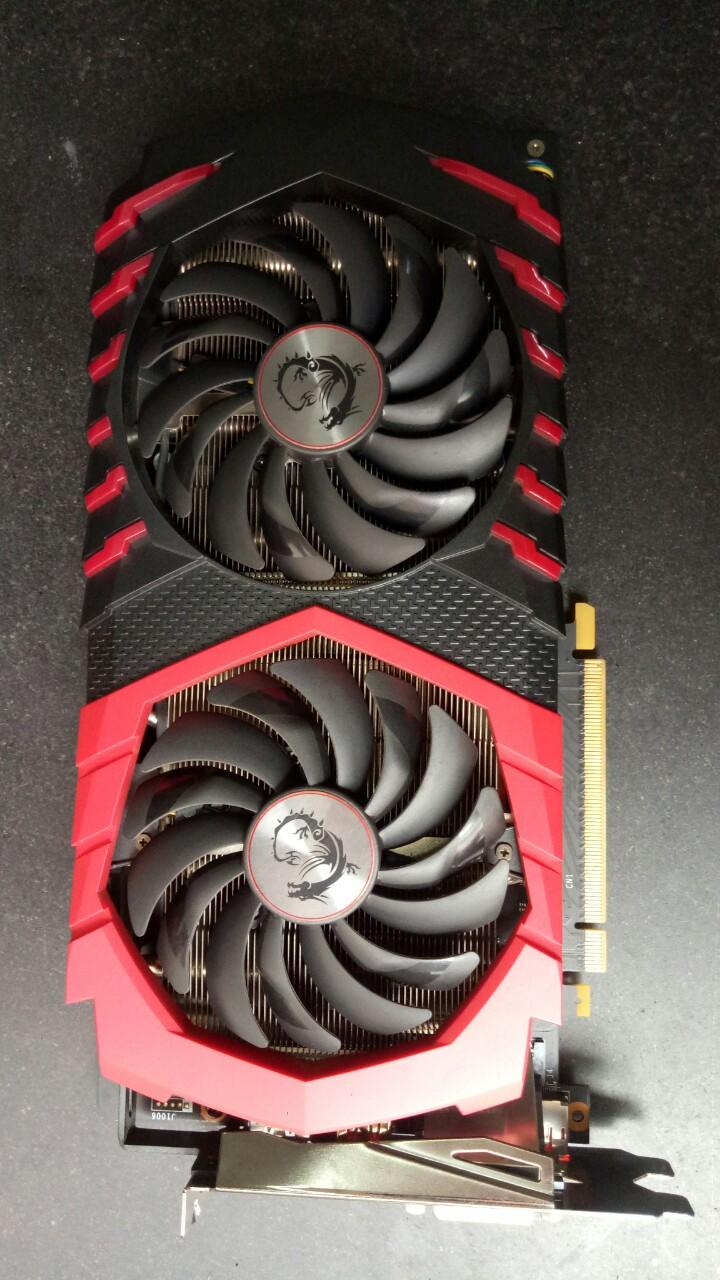 VGA MSI GTX 1060 Game X 6b\192 bit