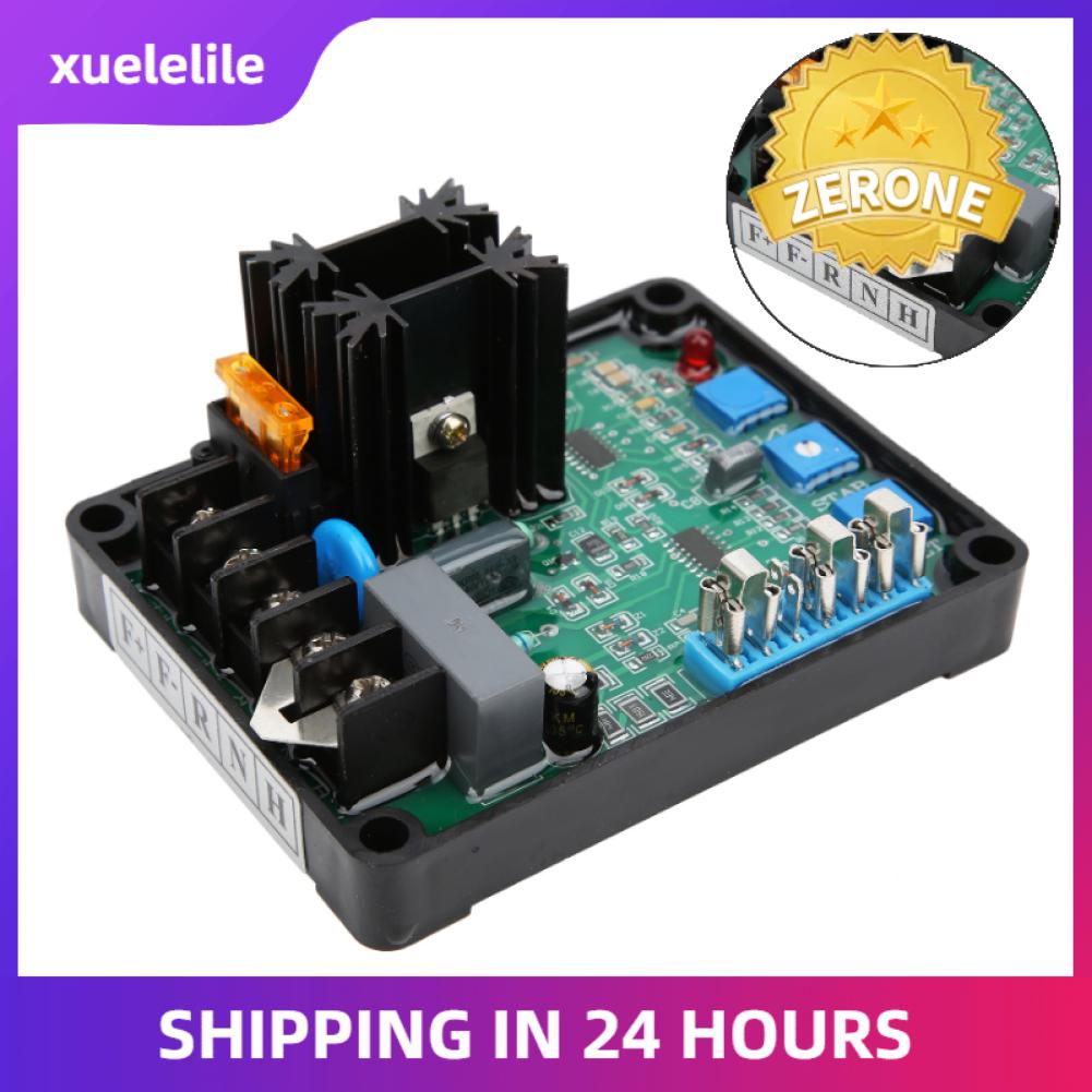 xuelelile Generator Automatic Voltage Regulator Board Brushless Excitation AVR Module Stabilizer GAVR‑8A