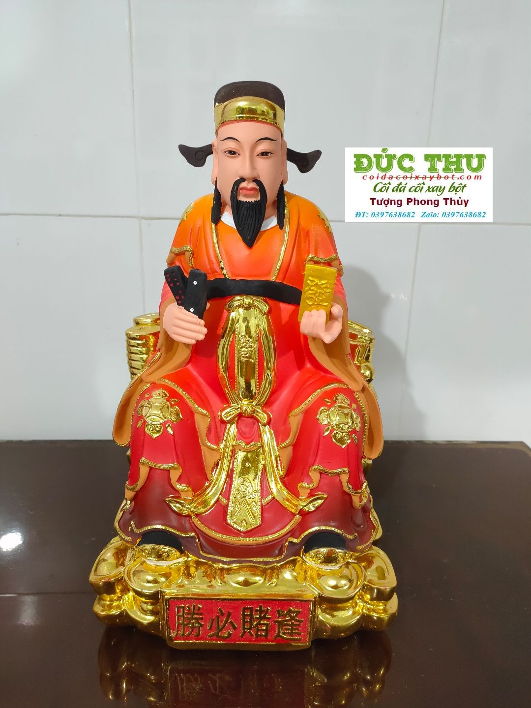 Tượng Thần bài, xổ số, cờ bạc