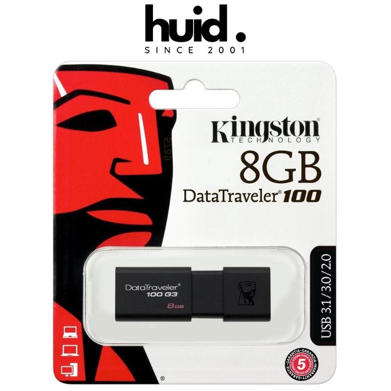 USB 8GB Kingston DataTraveler 100 G3