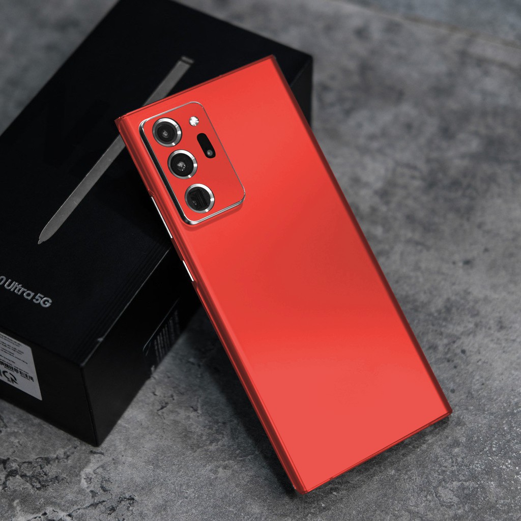 Miếng dán skin samsung Note 20 , Note 20 ultra full viền