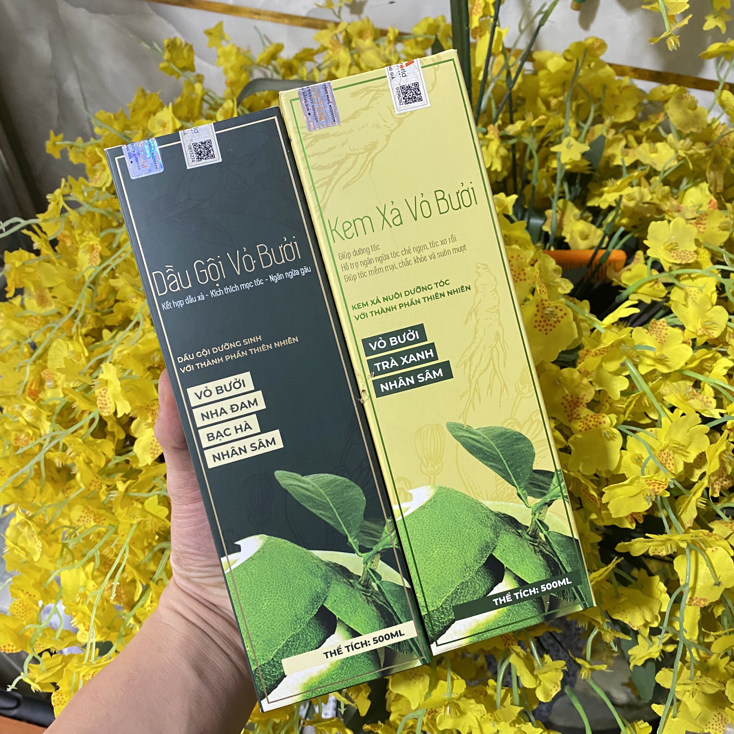 Kem xả vỏ bưởi dầu gội vỏ bưởi mediworld - lyo.shop