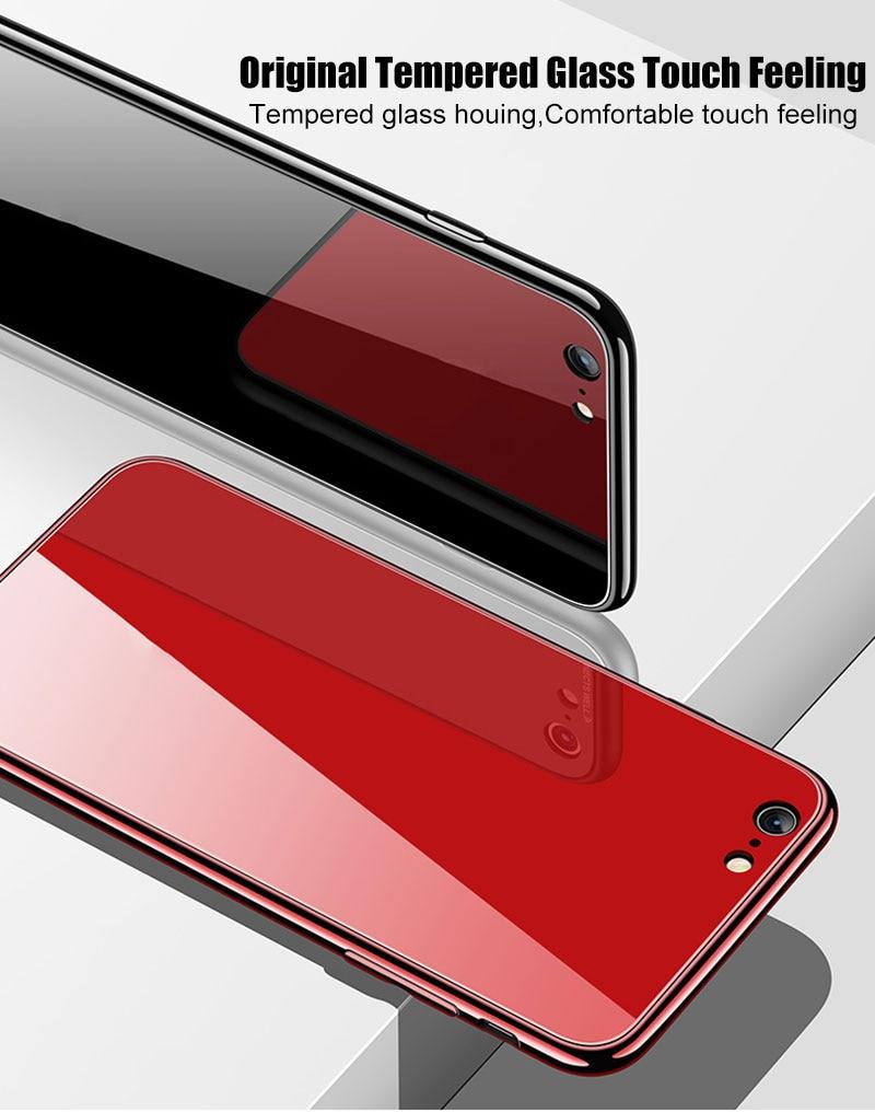 Ốp Lưng Kính Viền Silicon Cho iPhone 6 Plus, Ốp Lưng iPhone 6 Plus Siêu Đẹp
