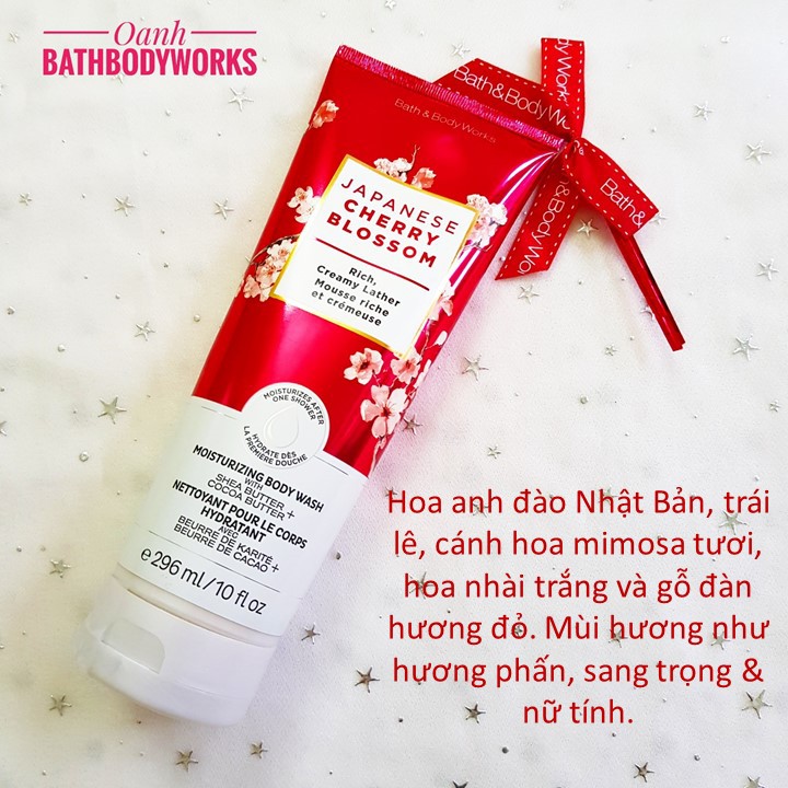Bộ sản phẩm Japanese Cherry Blossom BBW