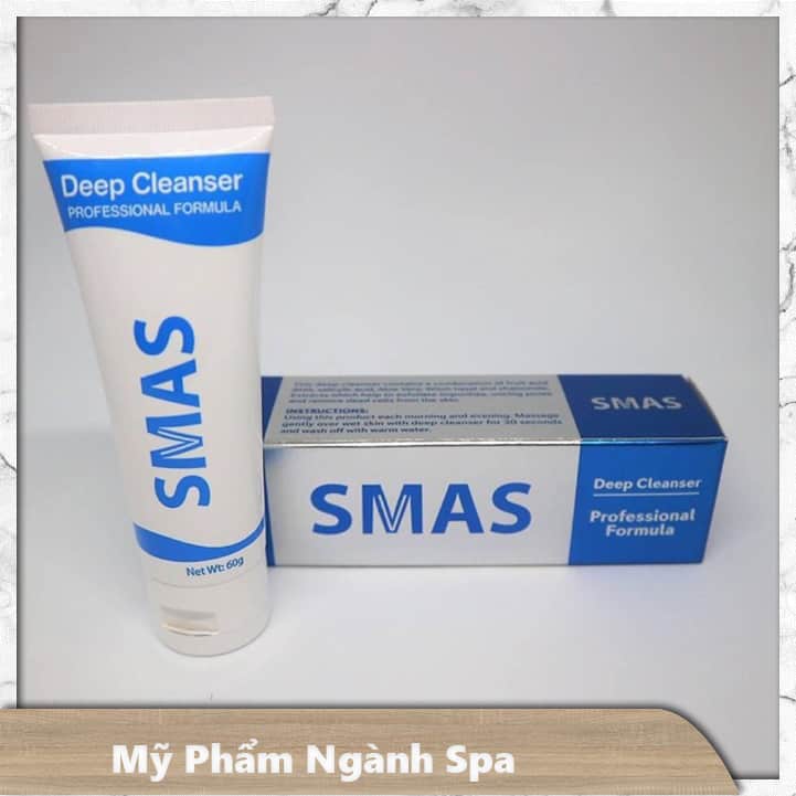 Cách làm sạch mặt, Sữa rửa mặt Smas Deep cleanser