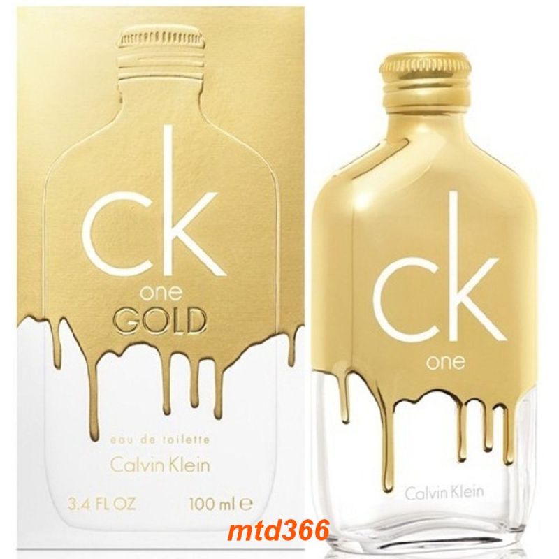 Nước Hoa Unisex (nam, nữ) 100ml Calvin Klein CK One Gold chính hãng