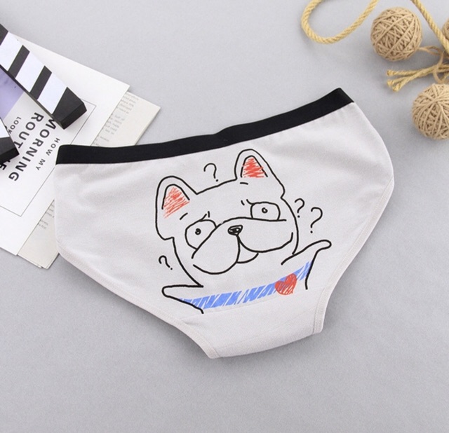 Combo 4 Quần Lót Cún Pug Dễ Thương 🐶