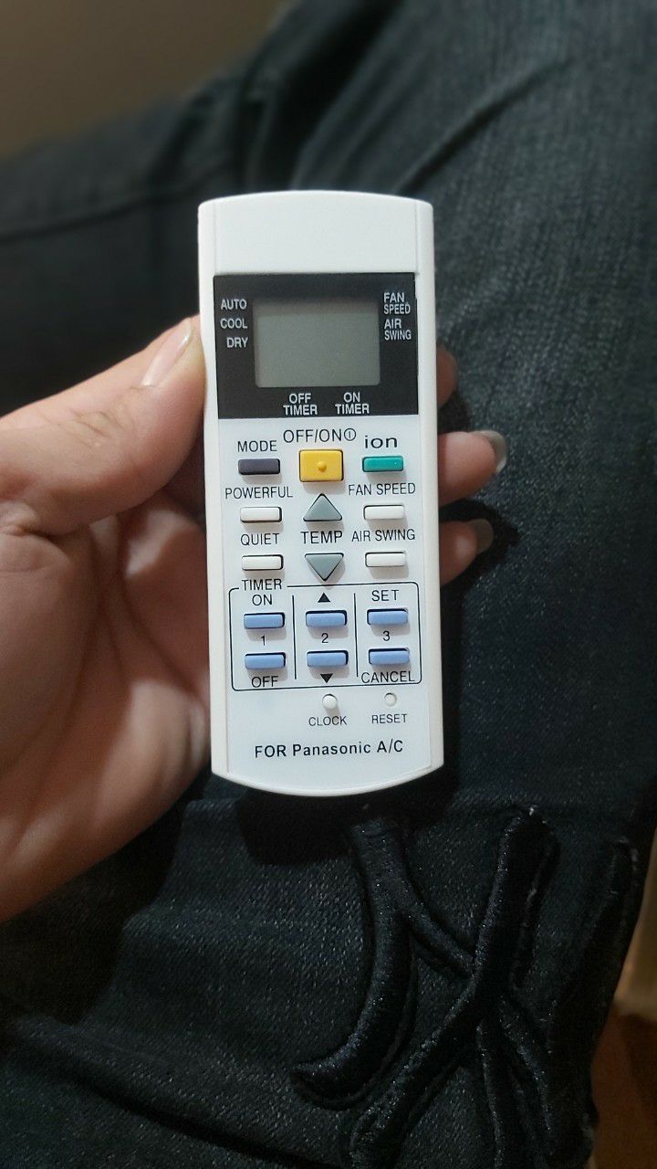 điêu khiên điều hoa panasonic ion