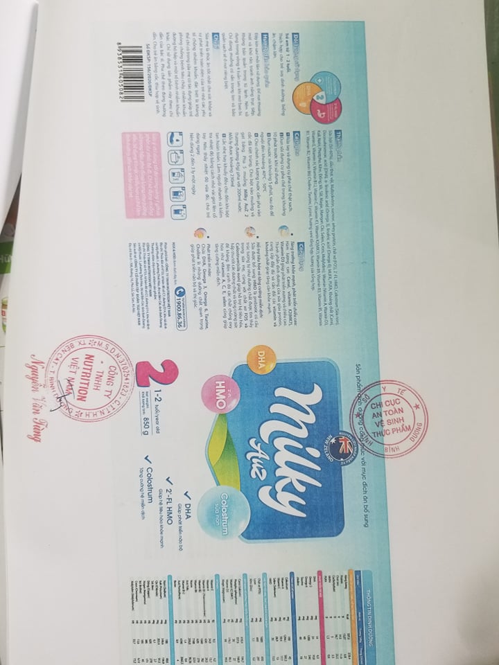 Sữa Milky AuZ 1 400g
