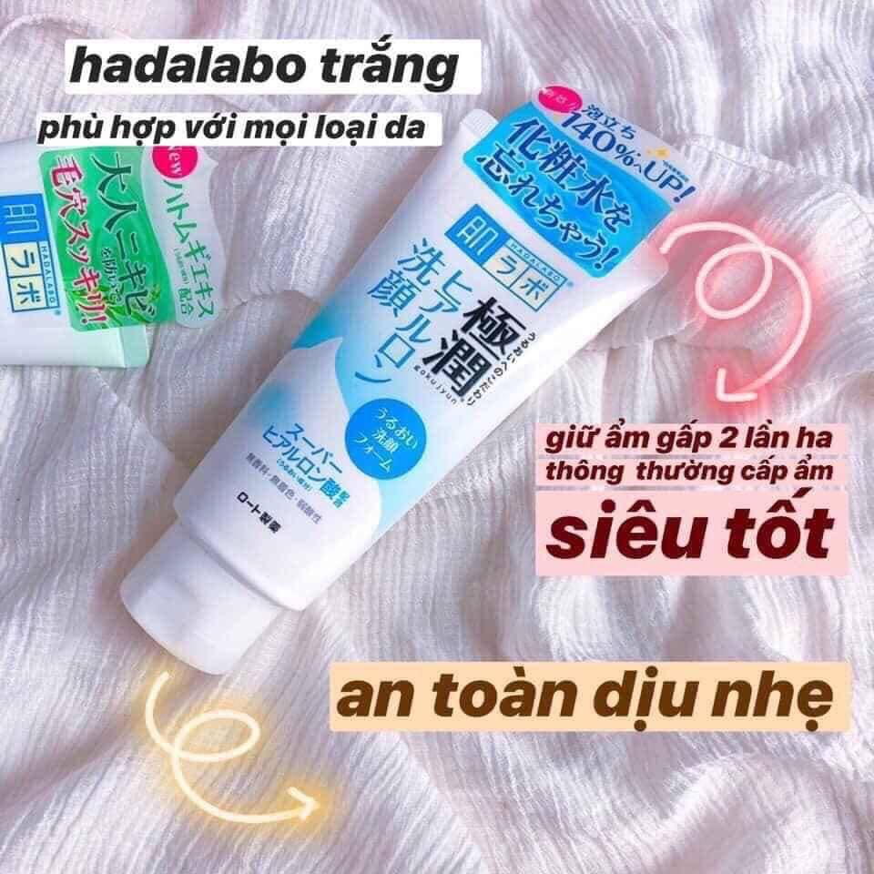 Sữa rửa mặt TẠO BỌT Hada Labo tuýp NHẬT BẢN