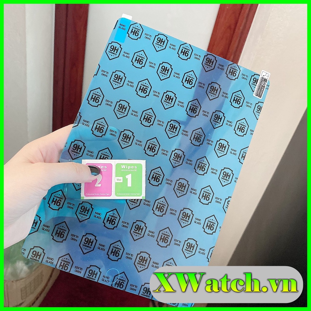 Cường lực dẻo Nano IPAD 2/3/4, Mini 1/2/3/4/5, Air 1/ Air2, ipad 9,7", ipad 10,2", ipad 10,5", ipad pro 2017, 2018, 2019