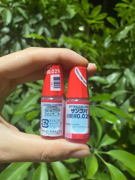 Nhỏ mắt Sancoba Nhật Bản