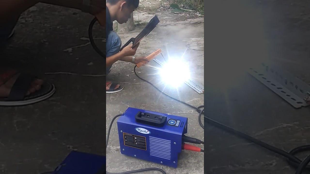 [HCM]Máy Hàn Điện Tử Kachi Tặng - Bao Tay - 10 Que Hàn