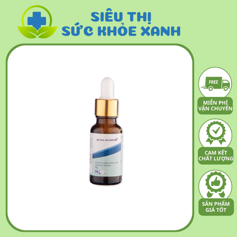 Serum xoá mờ sẹo actiscar giảm sẹo lồi, sẹo rỗ và mờ thâm 15g