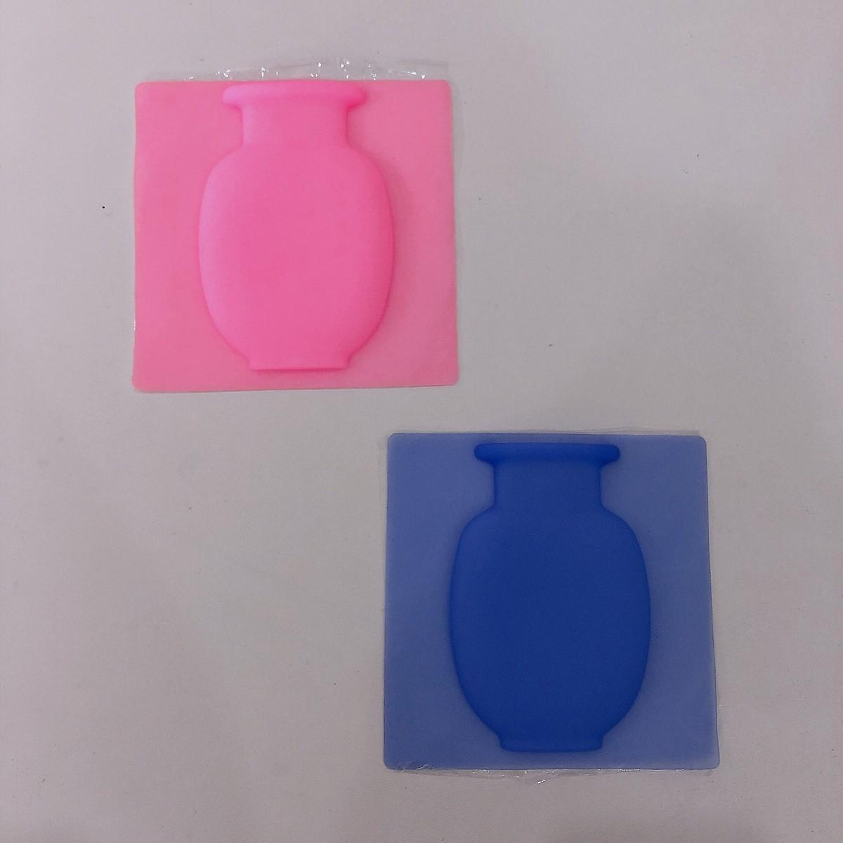 [HCMC] beautiful 3D silicone decorative wall sticker vase