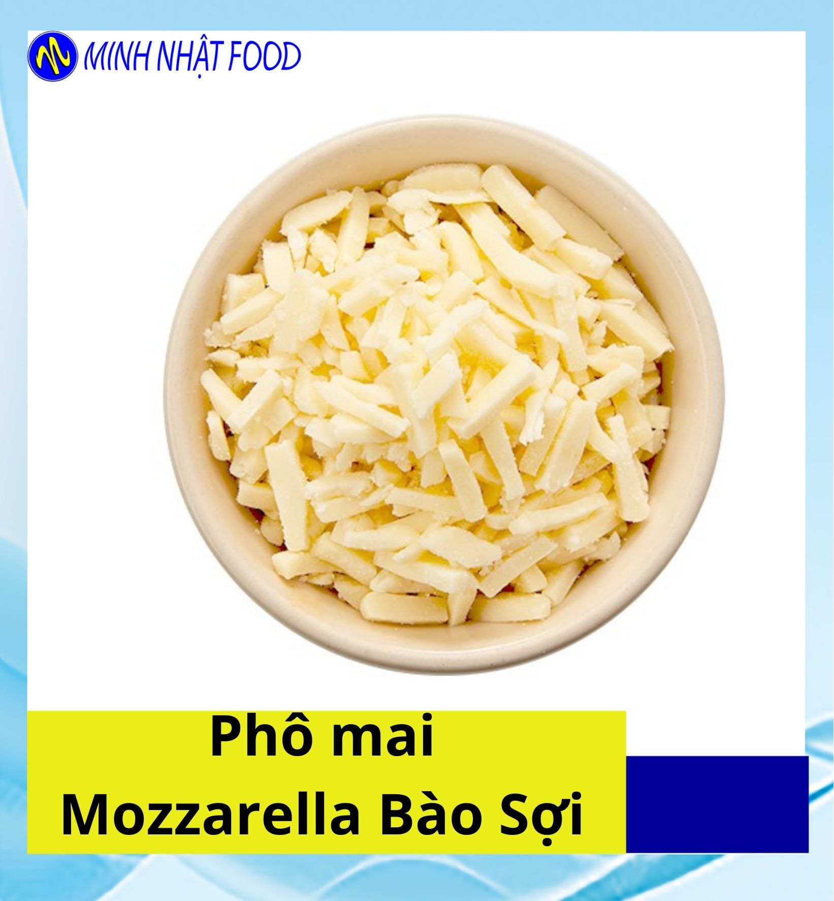 100g phô mai mozarrela bào sợi _giao hỏa tốc_cửa hàng thực phẩm minh nhật