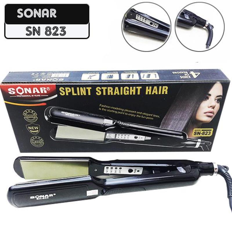 Máy ép tóc - máy duỗi tóc Sonar SN-823 , máy ép tóc giá rẻ 4 mức nhiệt tự động điều chỉnh, máy ép tóc đa năng mini tại nhà, máy là tóc thẳng, MAY EP TOC KEMEI 329, máy làm tóc - BẢO HÀNH 3 THÁNG nhập khẩu