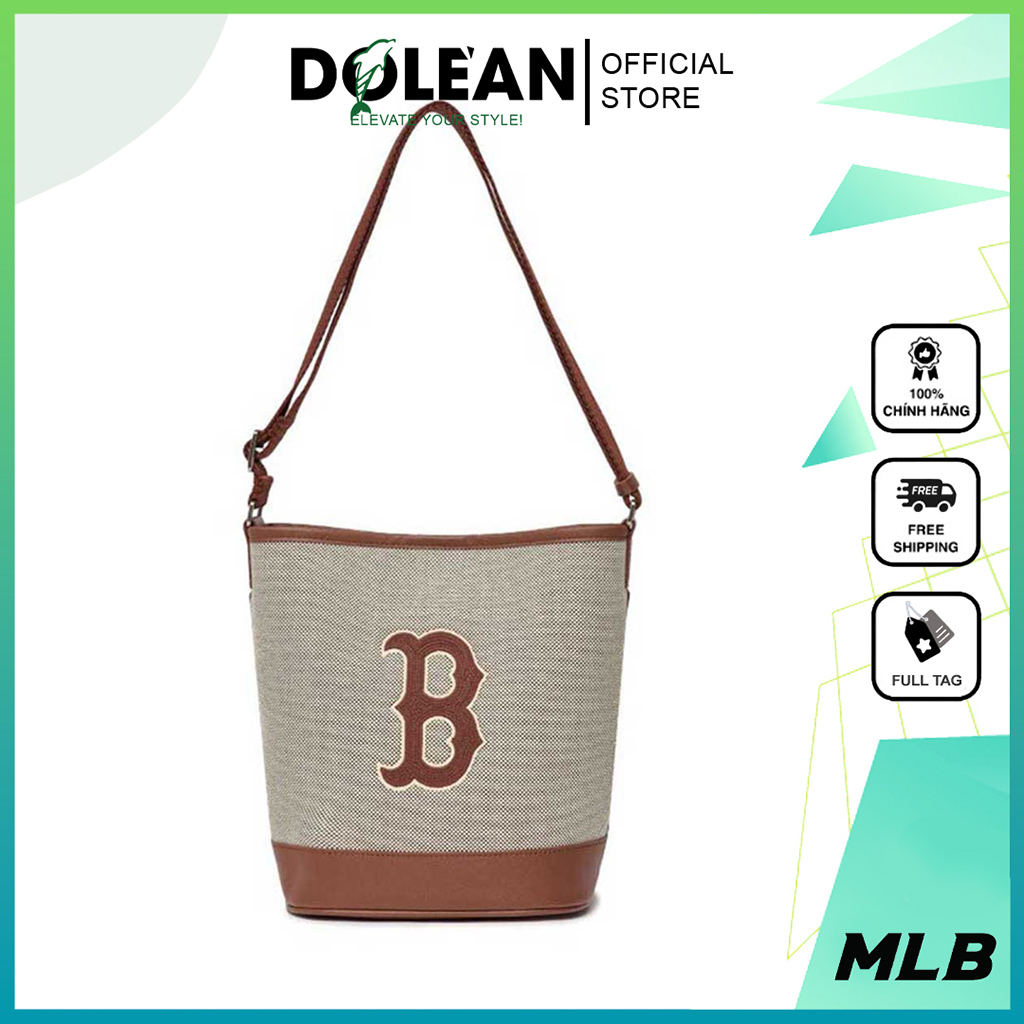 Túi MLB Monogram Bucket Bag Boston Red Sox D.Brown 3ABMS012N-43BRD