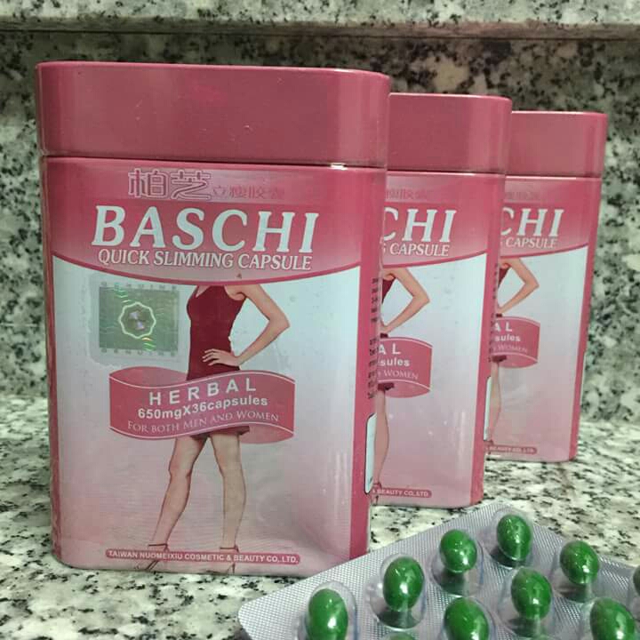 Viên uống giảm cân baschi hồng thái lan