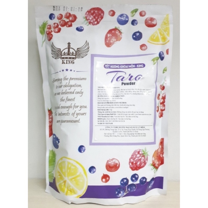 Bột khoai môn King (King Sun) gói 1kg