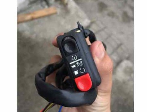 Cùm công tắc bên phải On/Off/Đề cho xe máy nút đề và công tắc mở máy