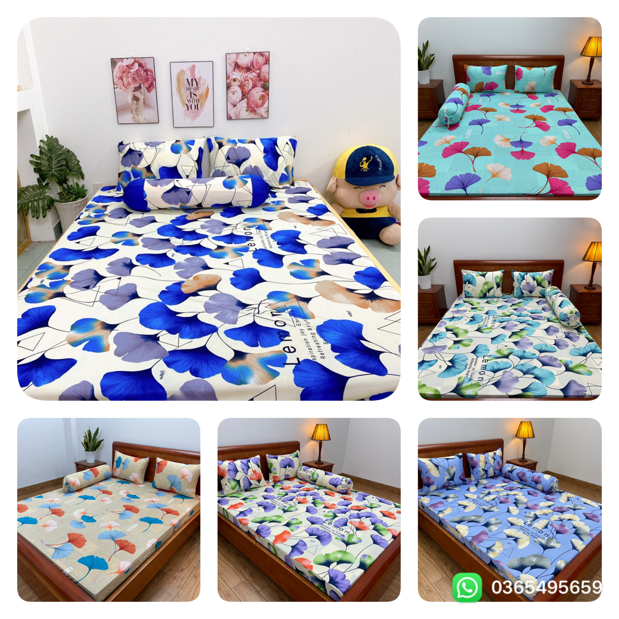 Drap/Ga nệm thun lạnh Hàn Quốc ( bộ 4 món, đủ kích thước)