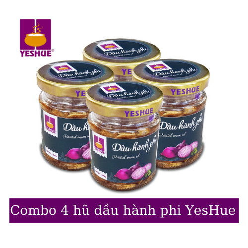 [COMBO] 4 Hũ dầu tỏi phi YesHue 100g/hũ
